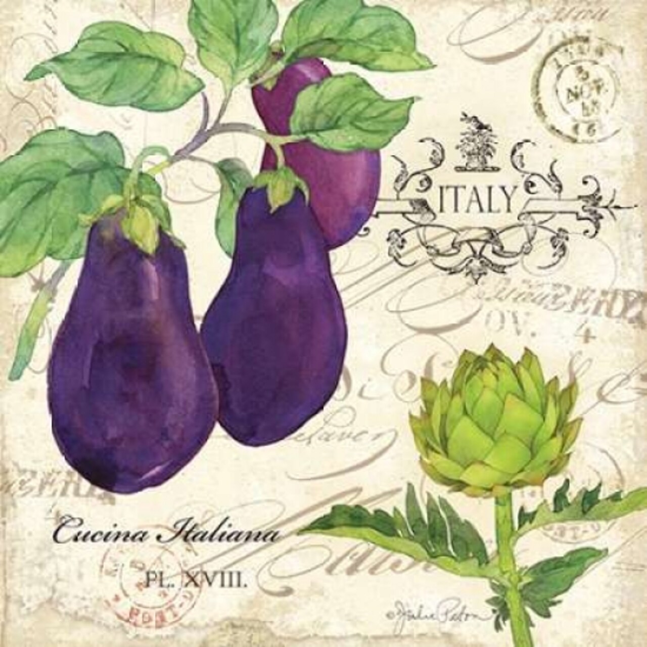 Cucina Italiana II Poster Print by Julie Paton - Item # VARPDXPAT133